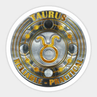 Chrome taurus Sticker